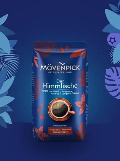 Кофе зерновое Movenpick Der Himmlische, 500 г — TEACOFF-DERH500