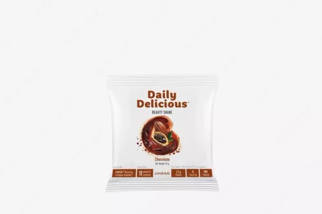 Протеиновый коктейль ”Coral Club” Daily Delicious Beauty Shake со вкусом шоколада, 25 г / 1 порция (Германия)