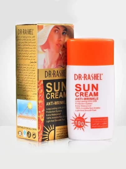 Солнцезащитный крем от Dr.Rashel, Sun Cream Anti-Aging — LYSSA-DRRASHILSPF-БЕЛЫЙ