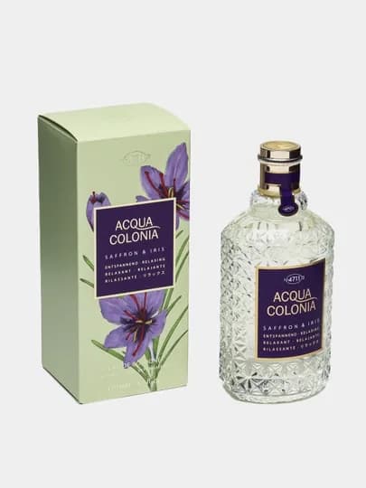 Духи 4711 ACQUA COLONIA RELAXING-SAFFRON & IRIS unisex oдеколон, 170 мл — ELYSEE-747450